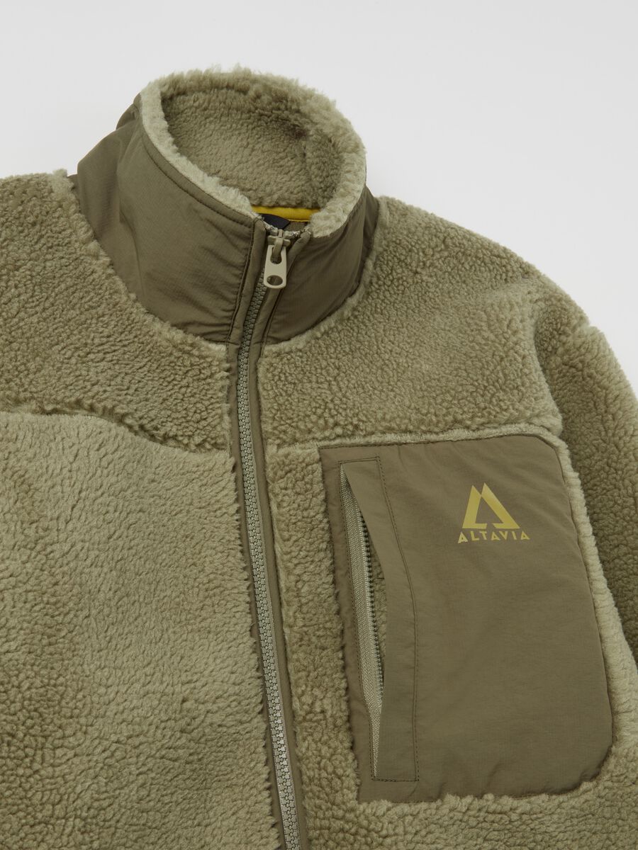 Altavia by Deborah Compagnoni full-zip sherpa jacket_6