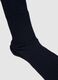 Set of two pairs of pure cotton blue socks_1