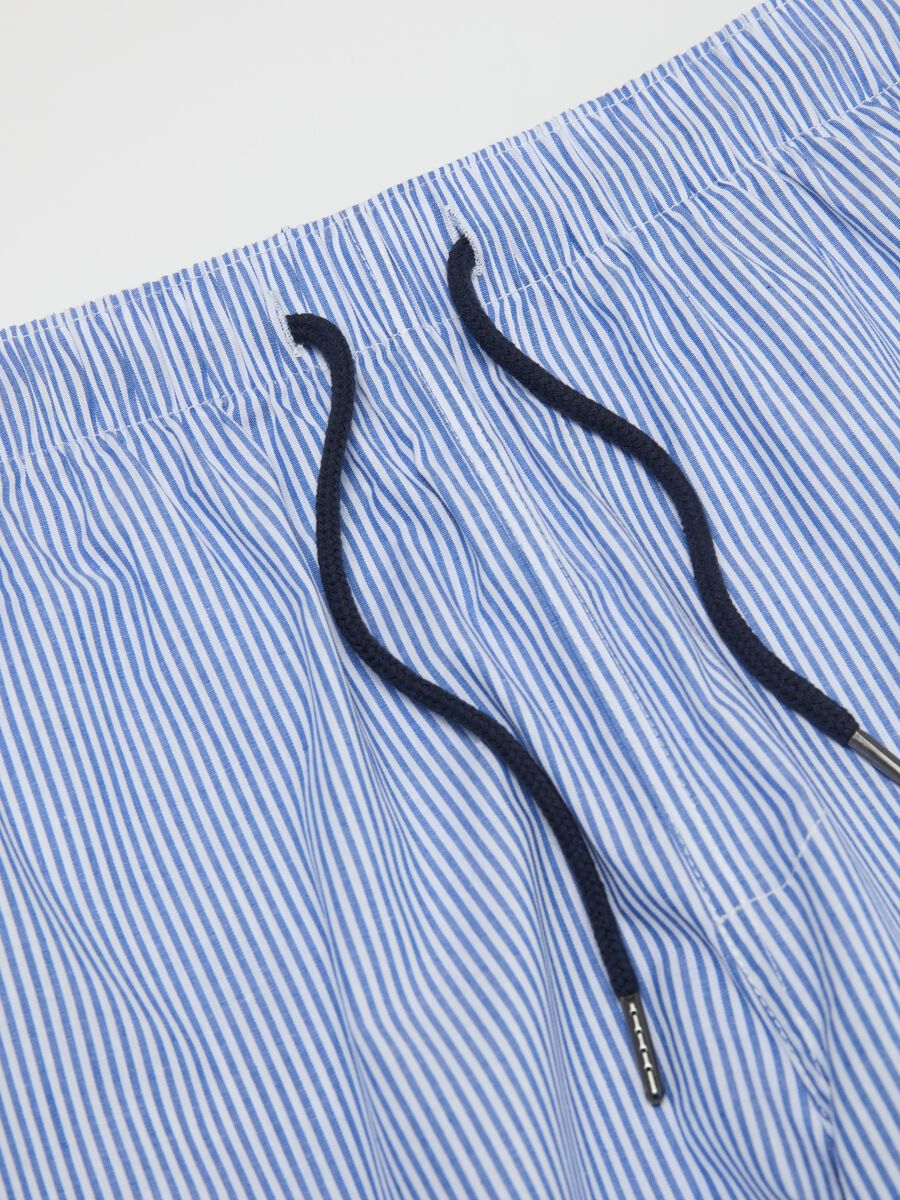 Pyjama shorts in patterned cotton_5