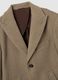 Cappotto lungo beige regular fit con bottoni_5