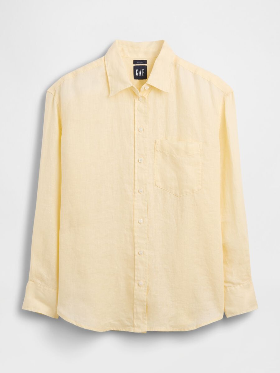 Pure linen shirt_5