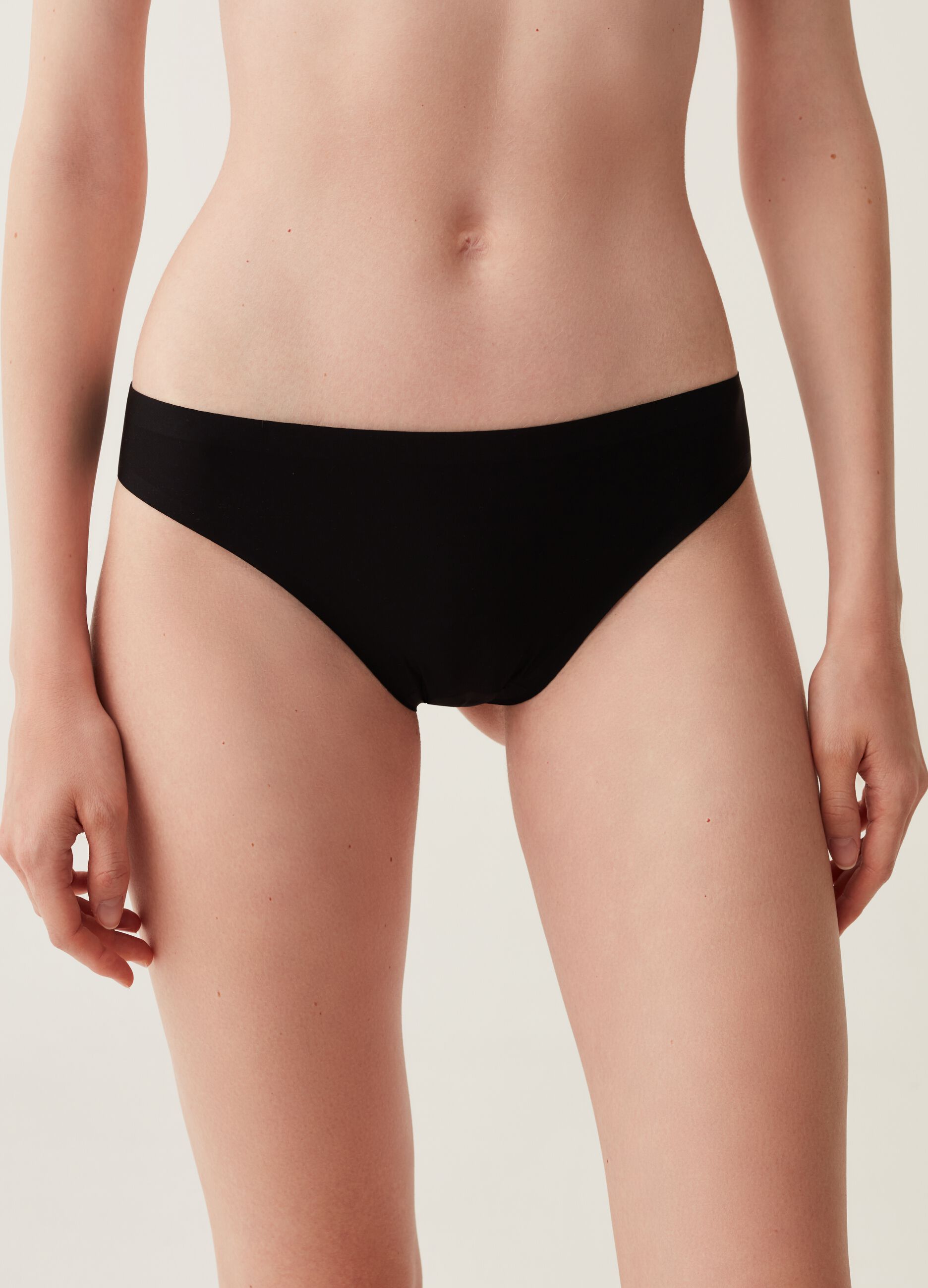 The One Brazilian-cut briefs without seams