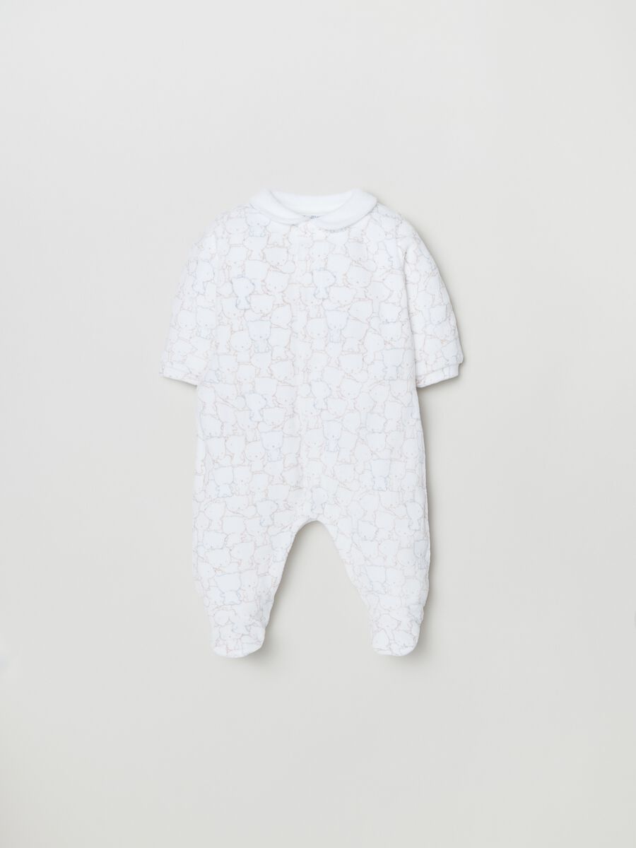 Tutina in velour con piedini e stampa_0