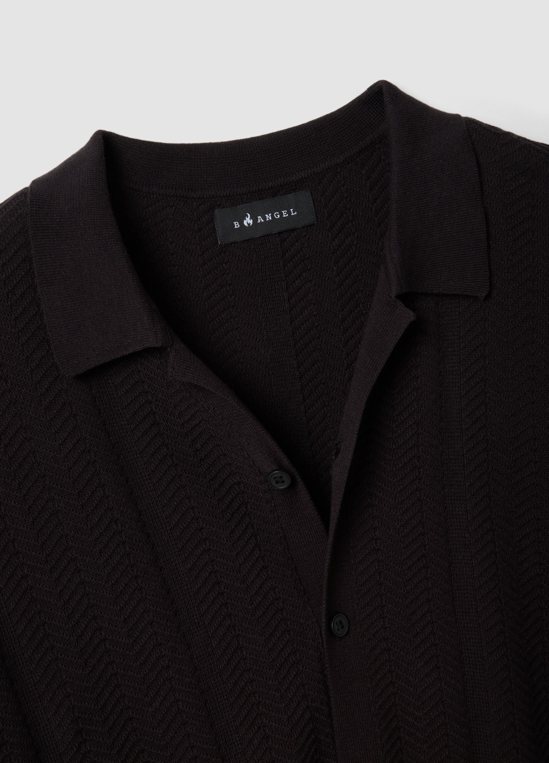Brown pure cotton short-sleeve oversized shirt