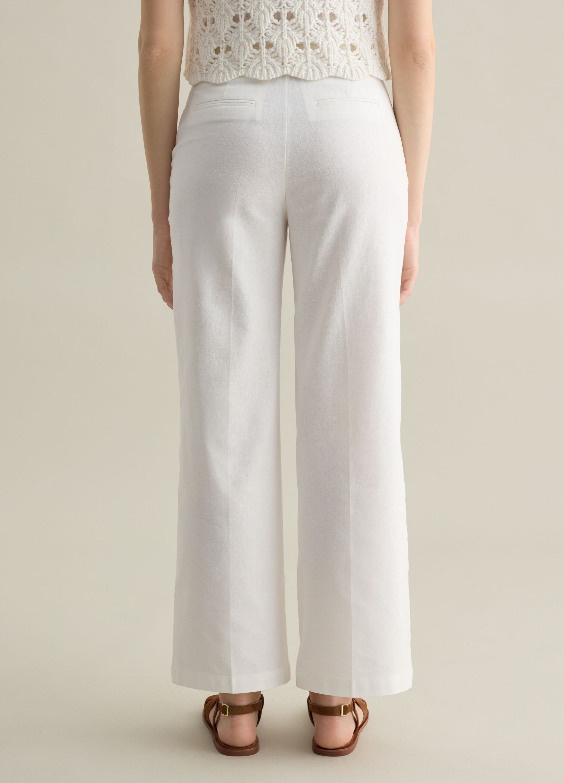 Pantalone chino a gamba larga