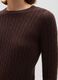 Brown Pullover with Round Neck_3