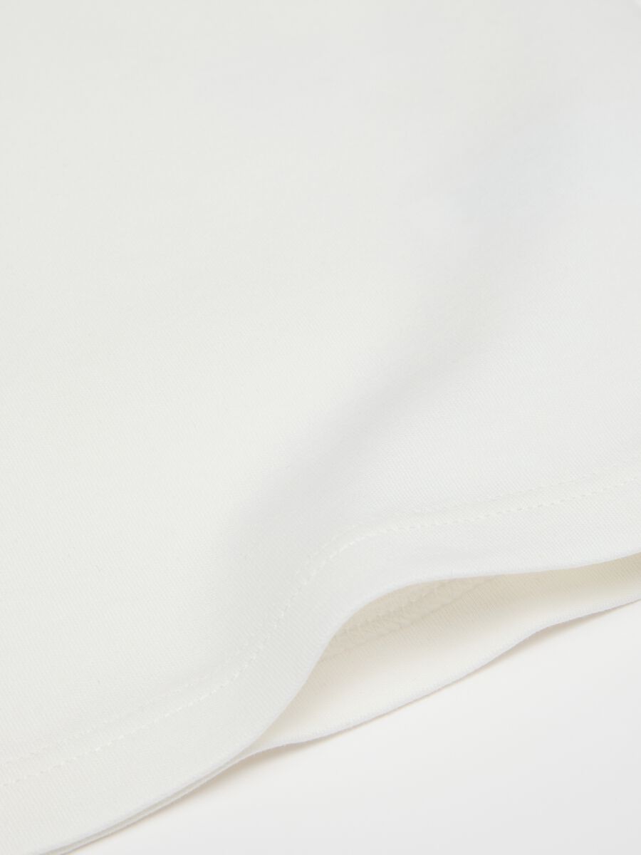 Tripack t-shirt da neonato in puro cotone bianche regular fit_3