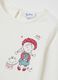 Girls' pure cotton white regular fit top_2