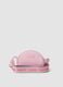 Pink crossbody bag with rainbow_1