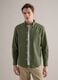 Green pure cotton regular fit shirt_0
