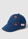 Blue pure cotton baseball cap for kids with Spider-Man_1