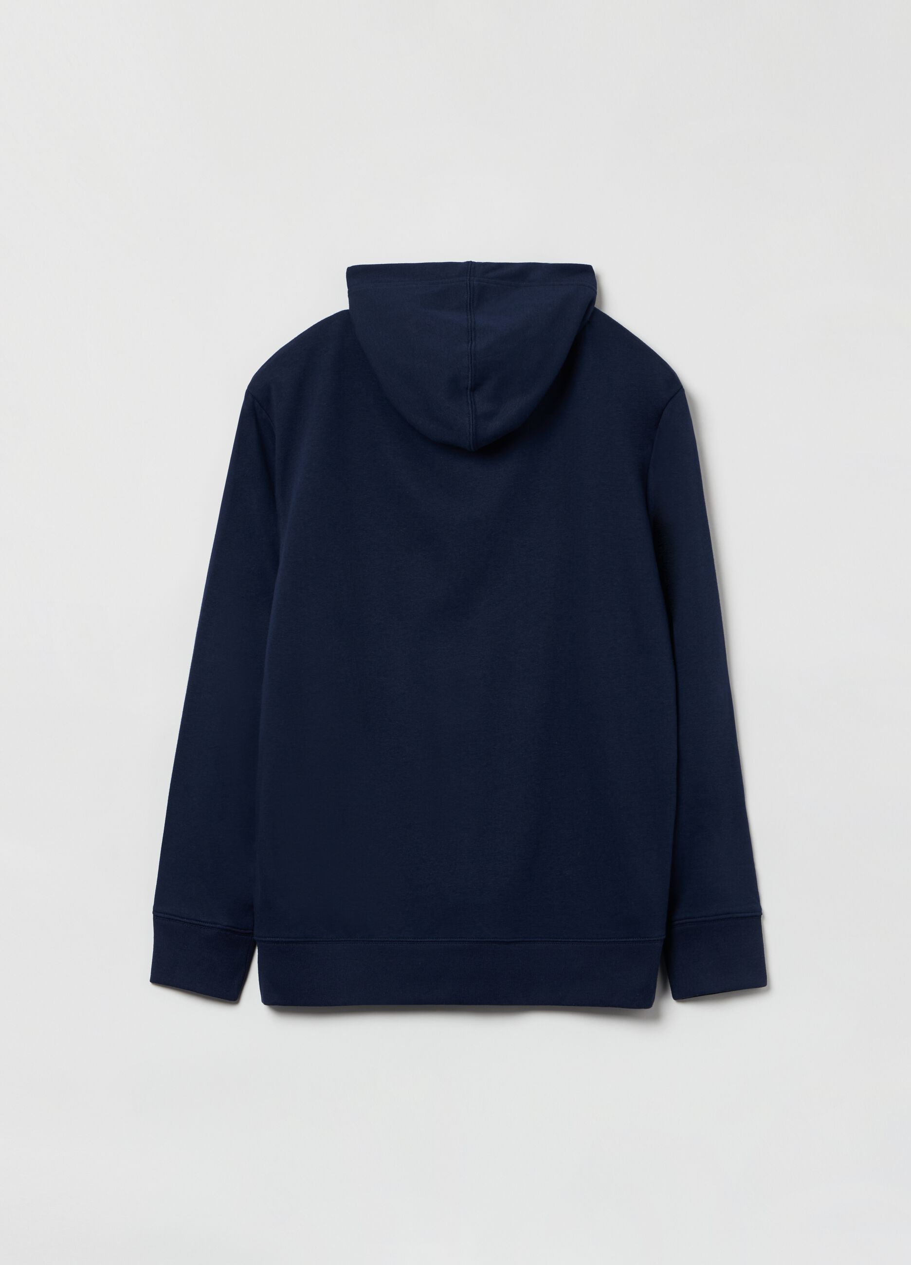 Felpa in French Terry con ricamo logo