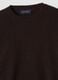 Brown pure wool crew-neck jumper, regular fit_1
