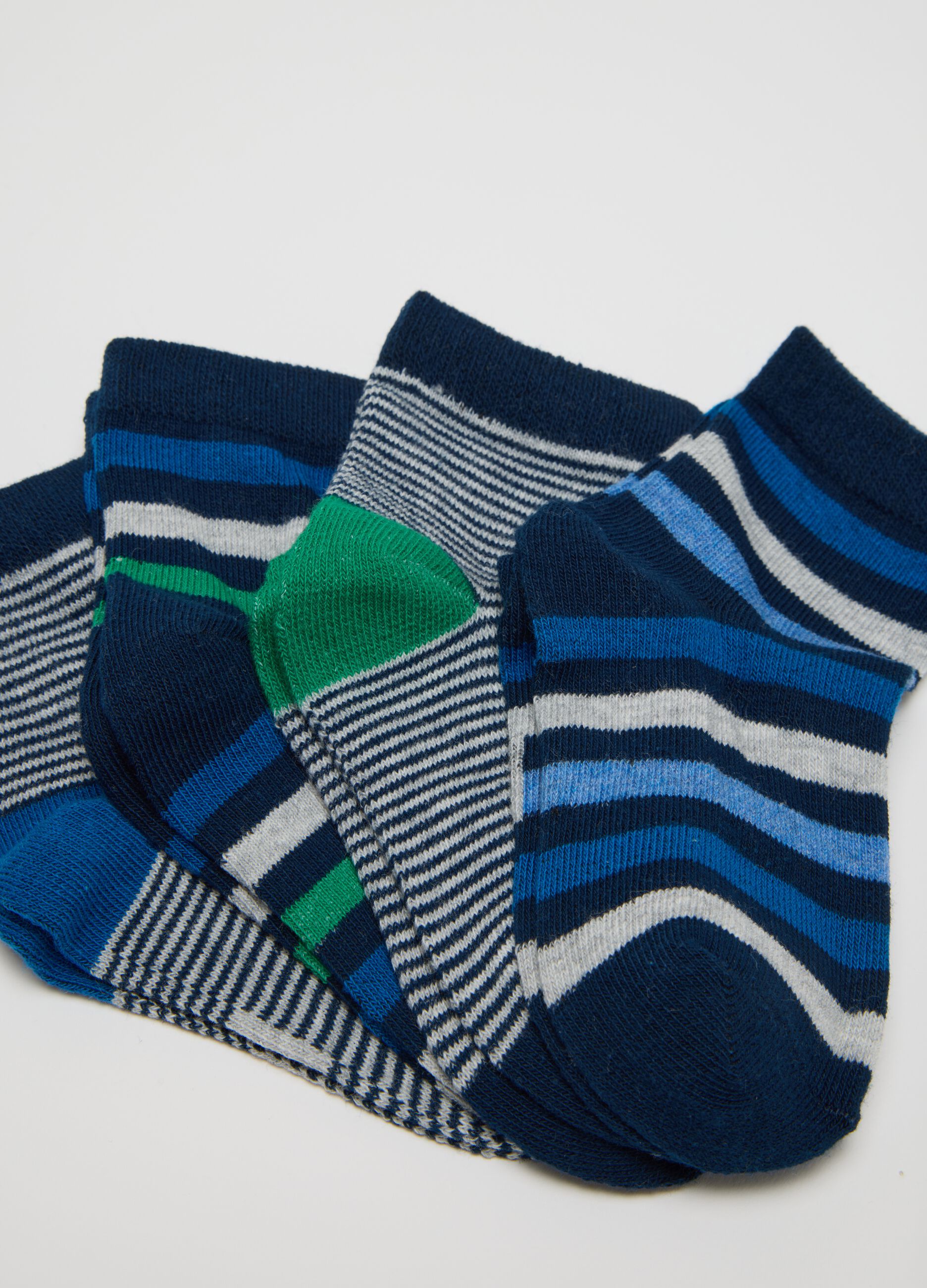 Set of two-pack children's socks in multicolour cotton blend