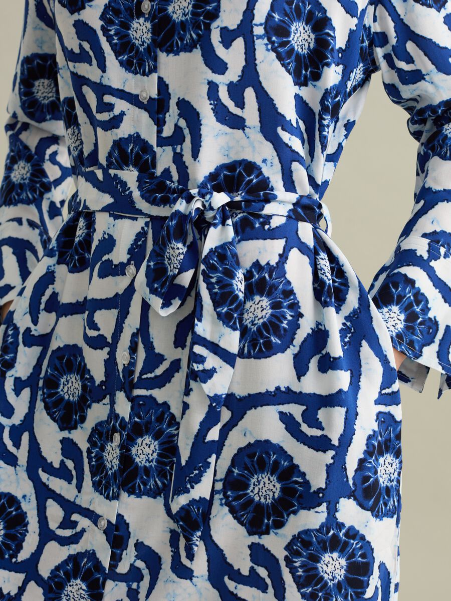 Long shirt dress with print_2