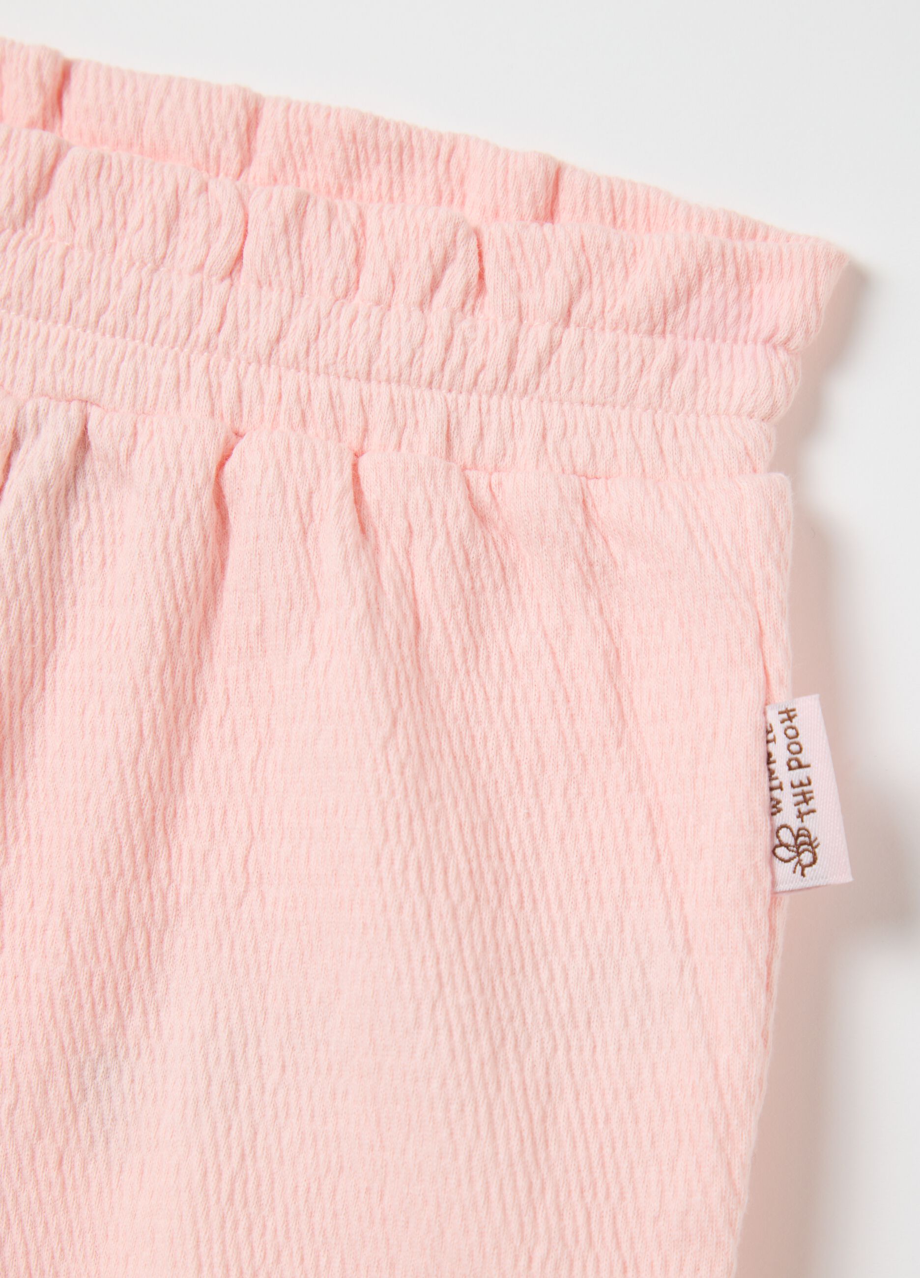 White and pink set with Winnie the Pooh print