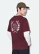 Red cropped pure cotton T-shirt with boxy-fit print_1