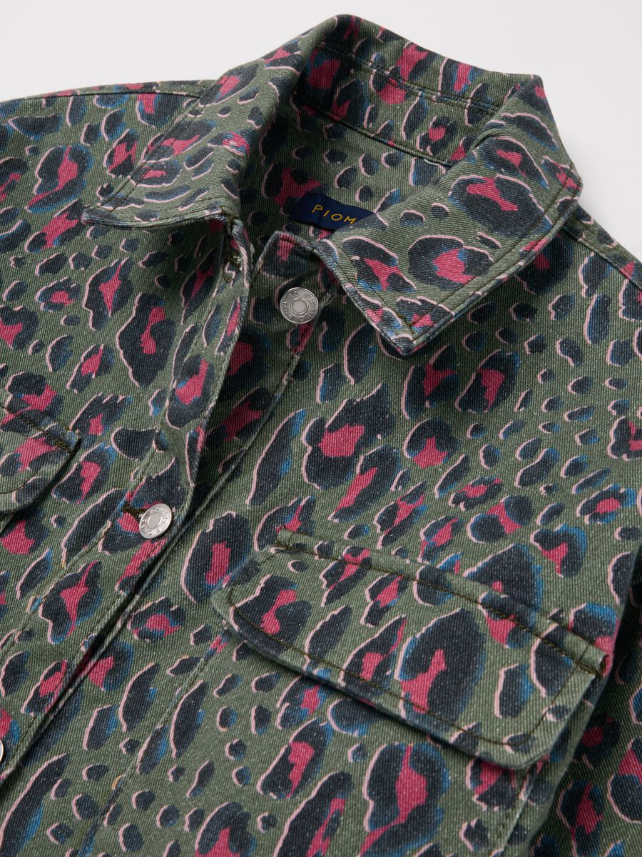 Animal print shacket_5