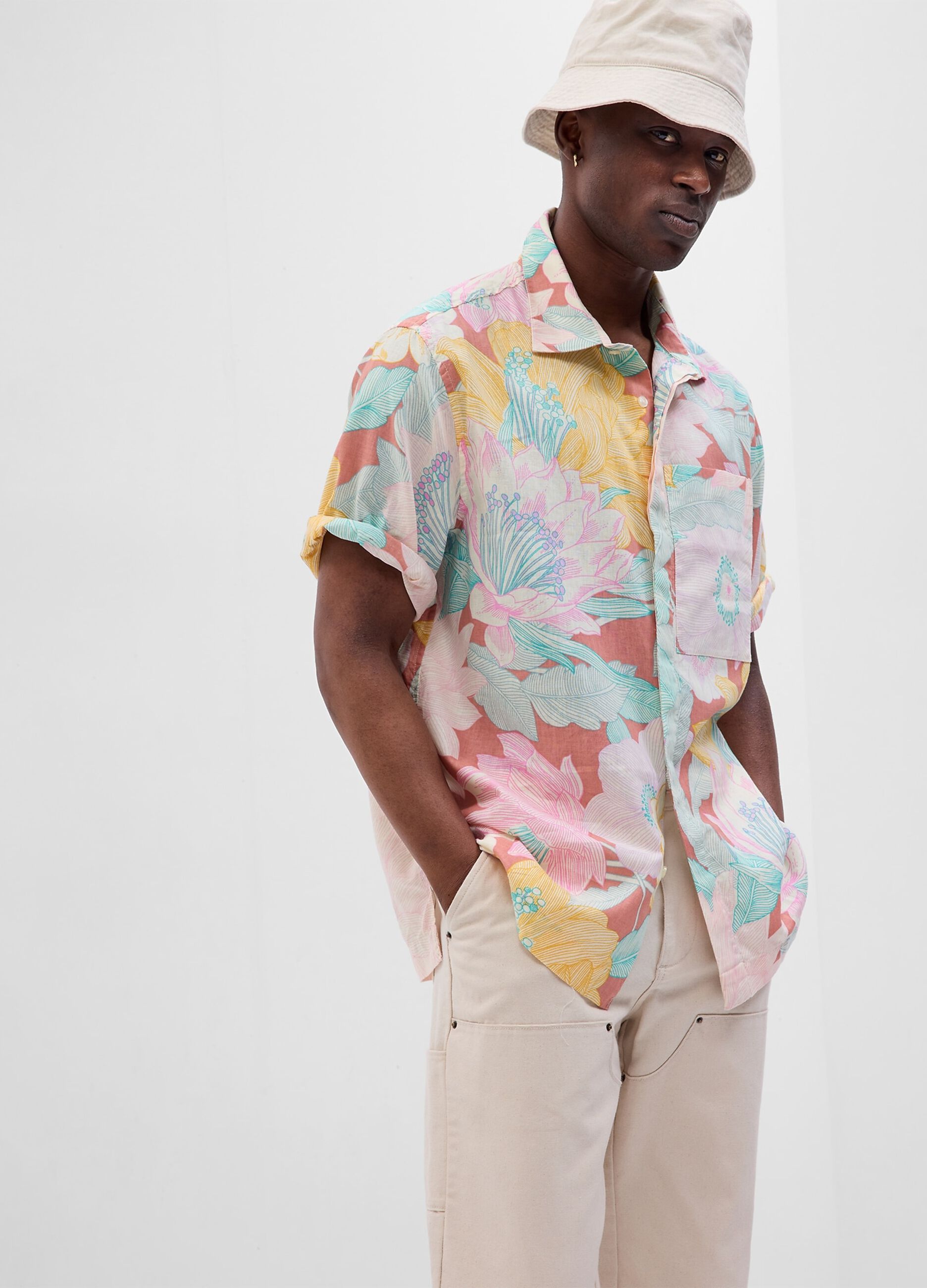 Camicia oversize hotsell maniche corte