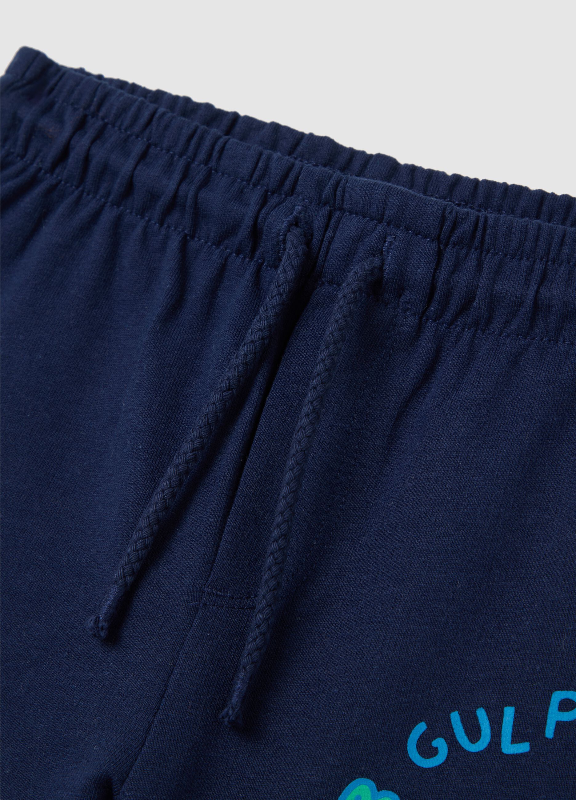 Fagottino Original Cotton Blue Shorts