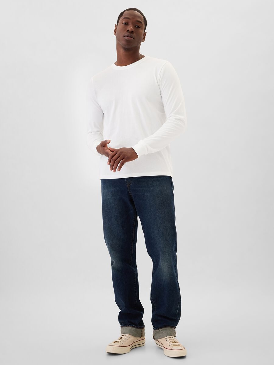 Long-sleeved T-shirt in cotton_1