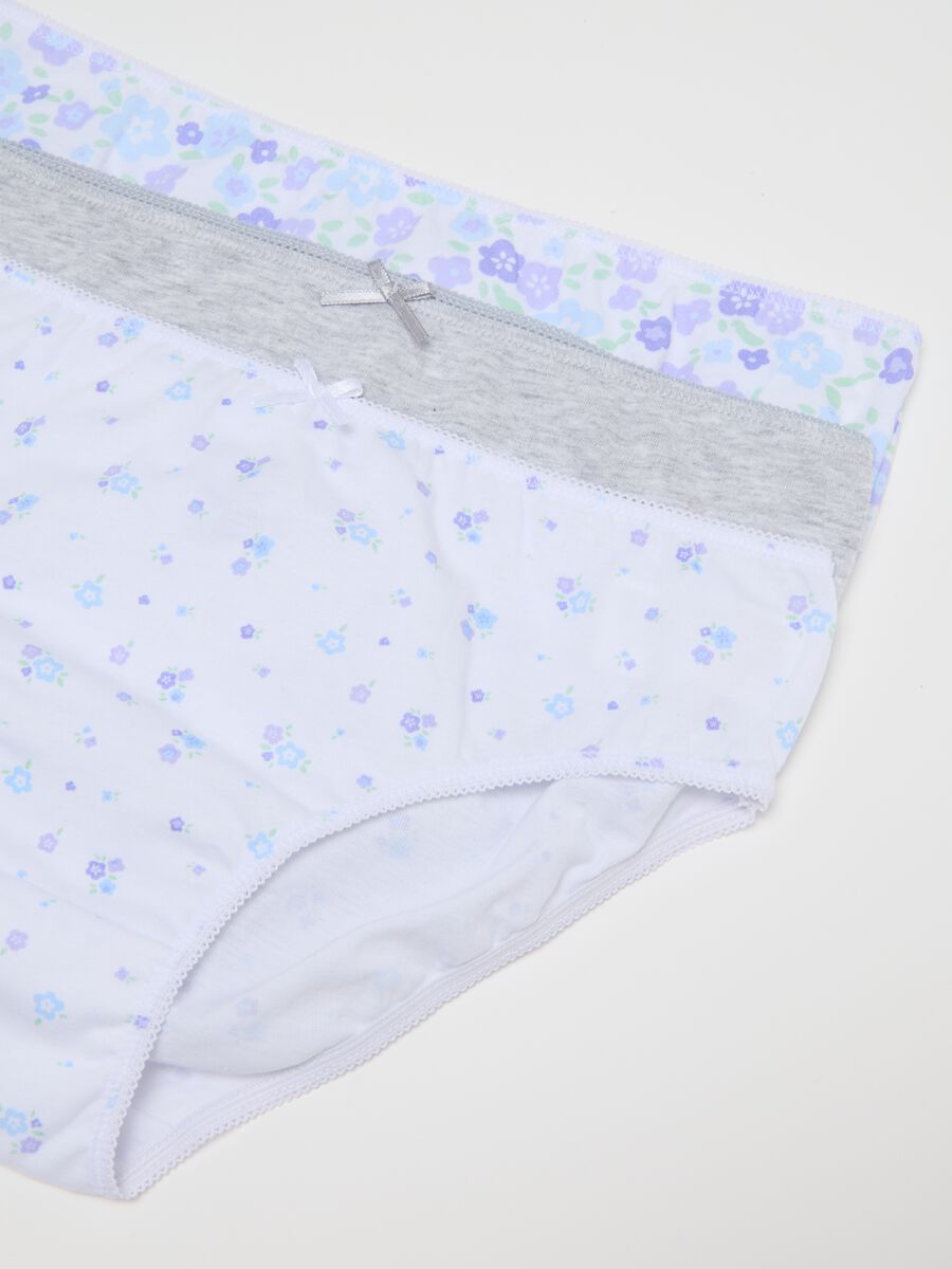 Set of seven girls' pure cotton multicolor panties_2