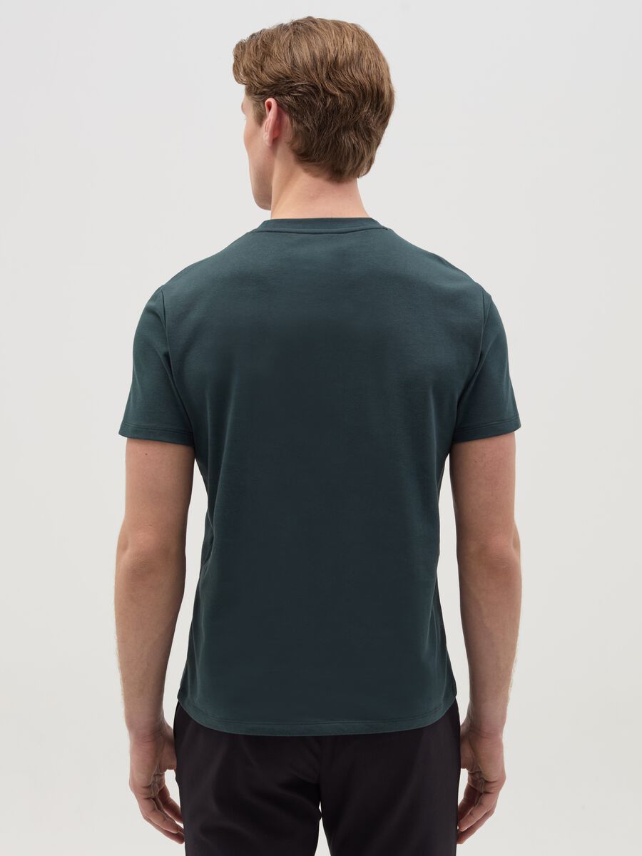 T-shirt with technical fabric_2