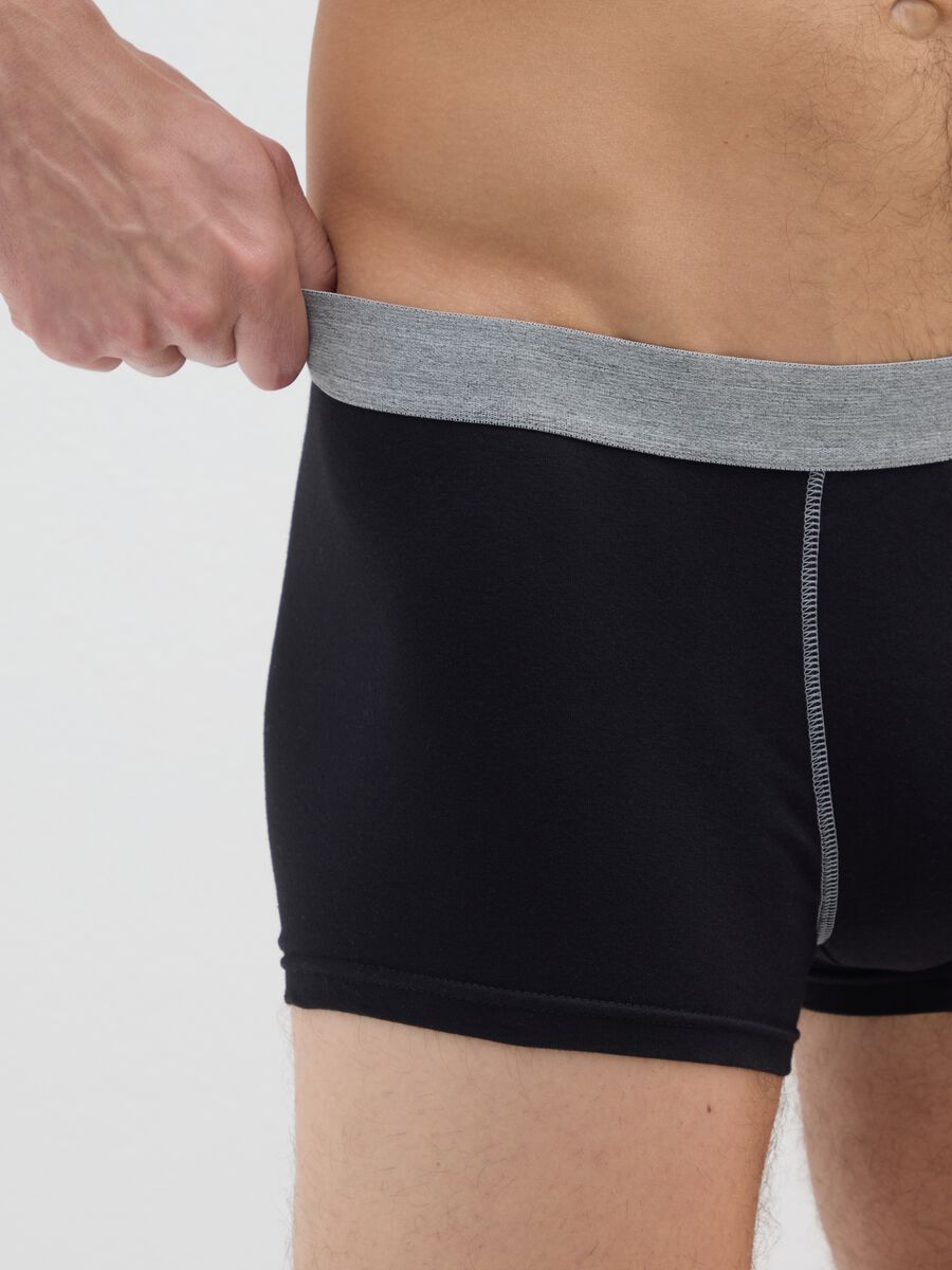 Tripack Stretch Cotton Multicolour Boxers_3