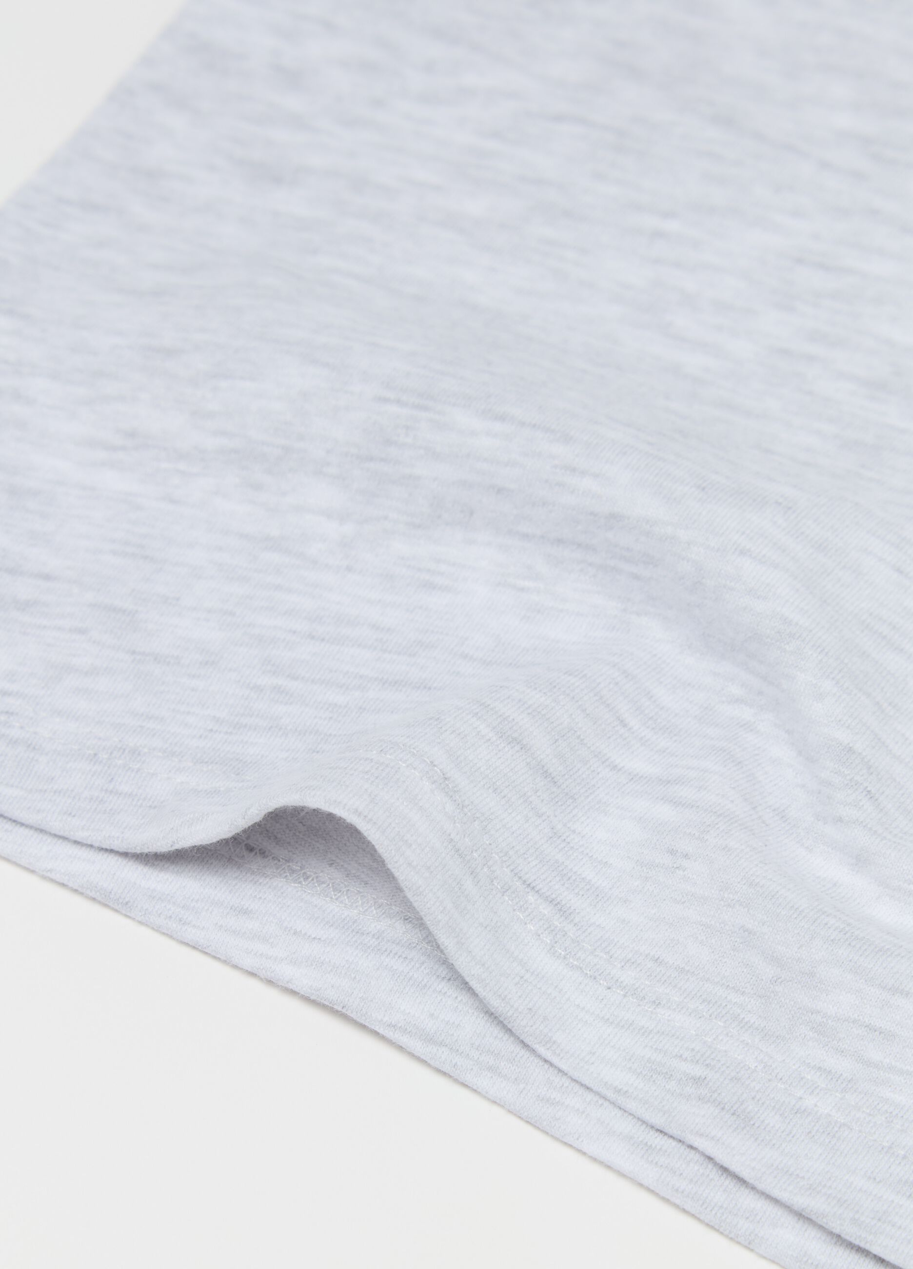 Three-pack racerback vests in jersey