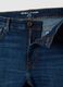 Slim fit blue stretchy cotton jeans with five pockets_5