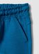 Baby Regular Fit Blue Pure Cotton Shorts_3