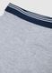 Grey children's boxer shorts in stretch cotton, regular fit_3