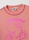 Regular fit pink pure cotton T-shirt_5