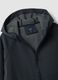 Grey hooded stretch-fabric jacket for boys_4