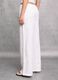 100% Linen Wide-Leg Trousers White_2