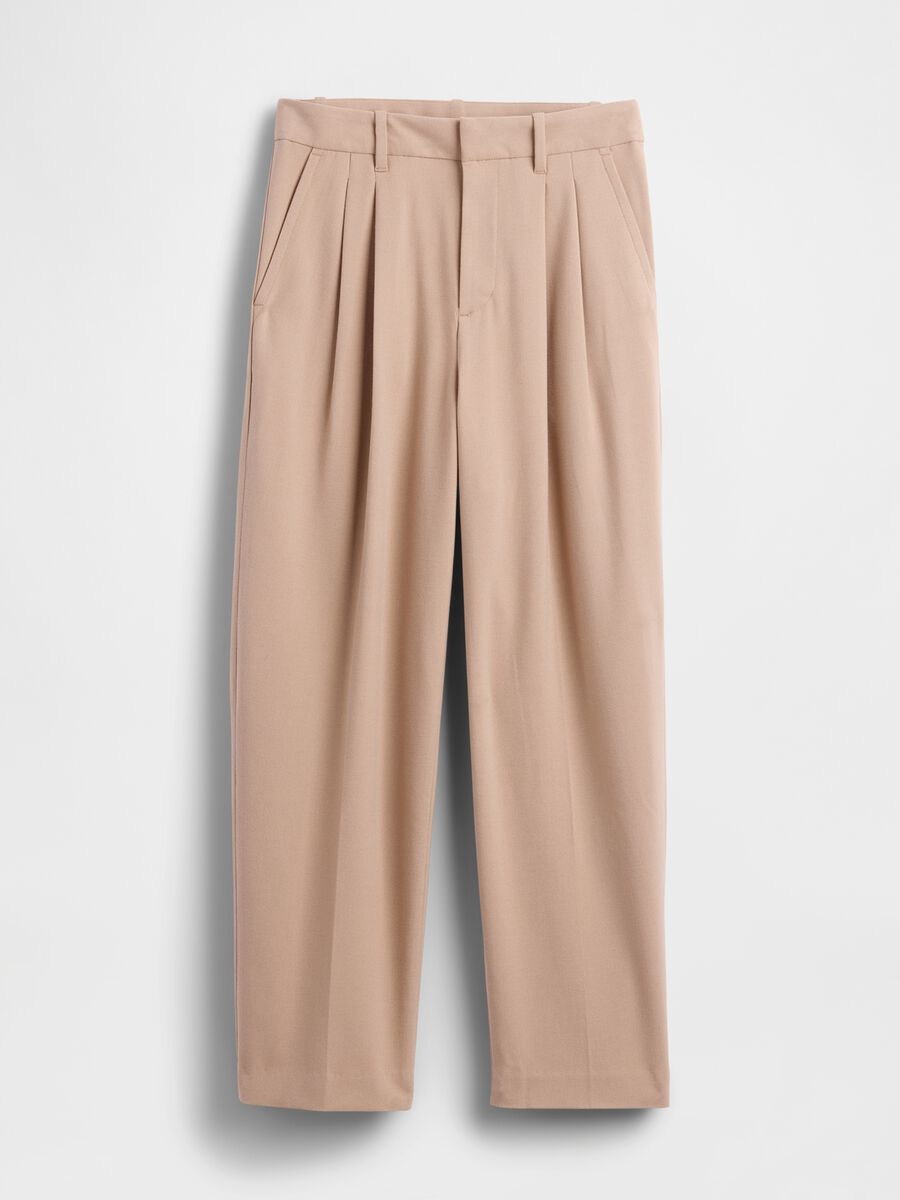 Beige Stretch Trousers_6