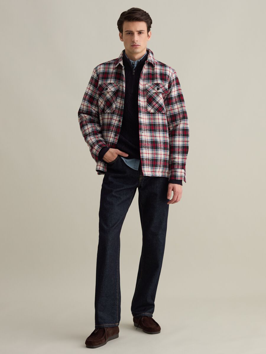 Checked flannel shirt_3