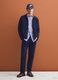 Blue regular-fit stretch cotton twill chino trousers_0