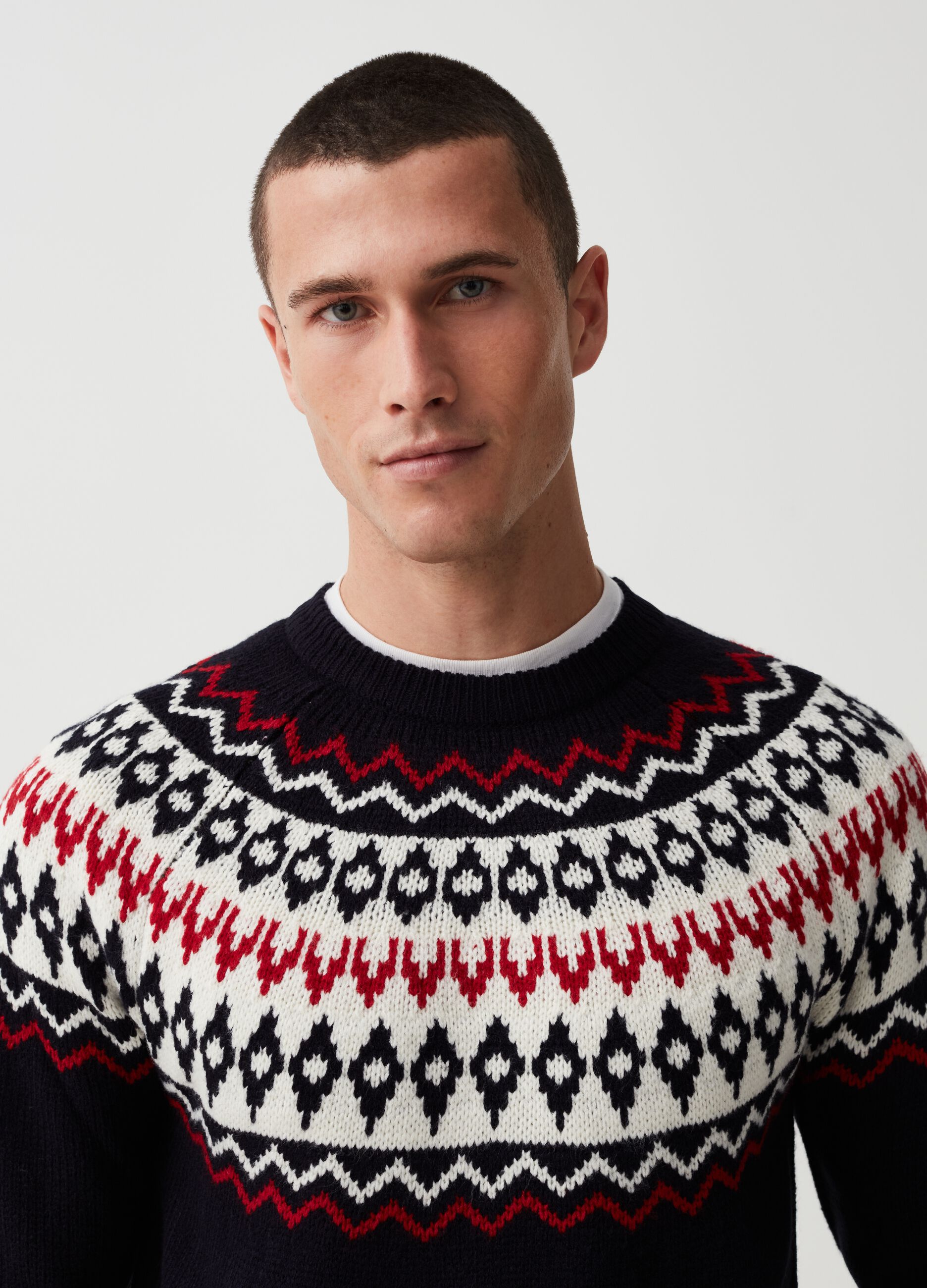 Maglione natalizio uomo ovs clearance