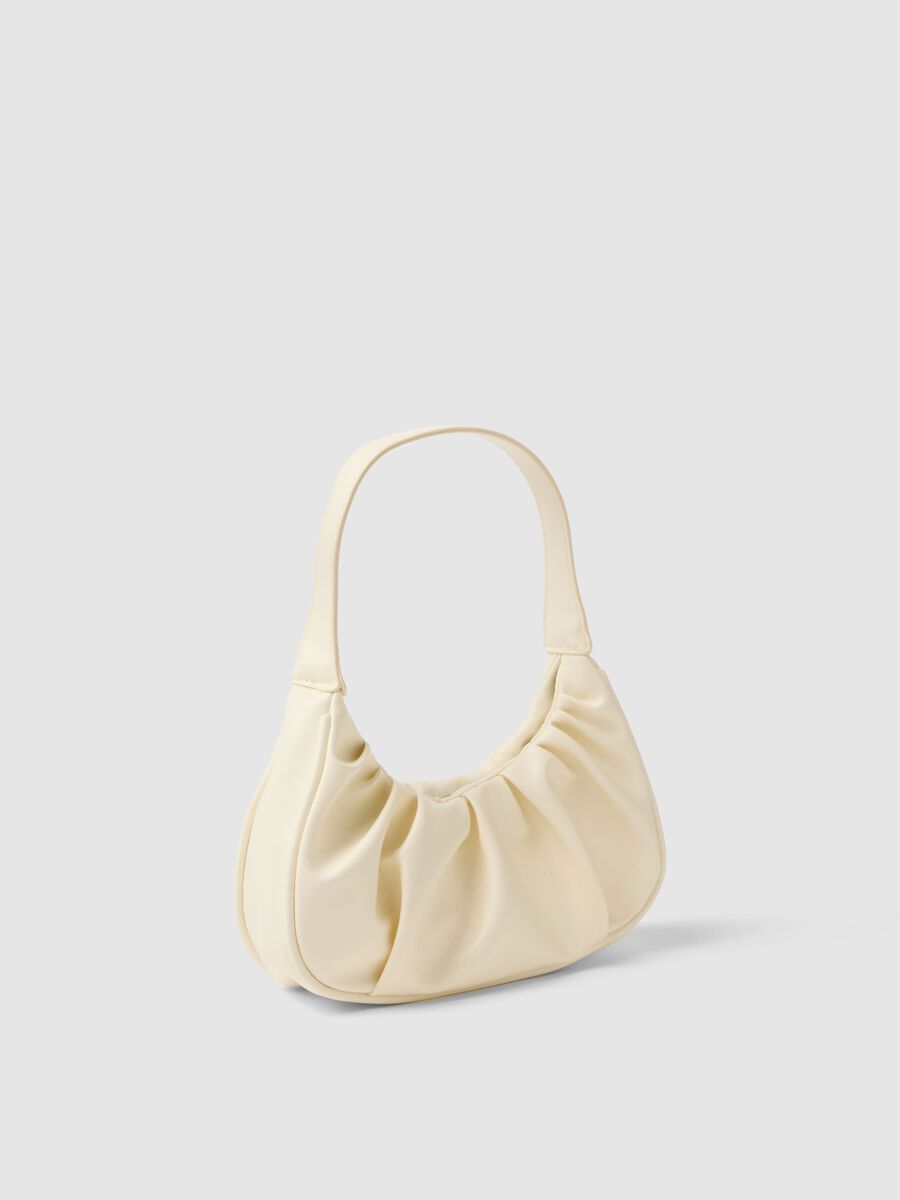 White girl's bag with draping_1
