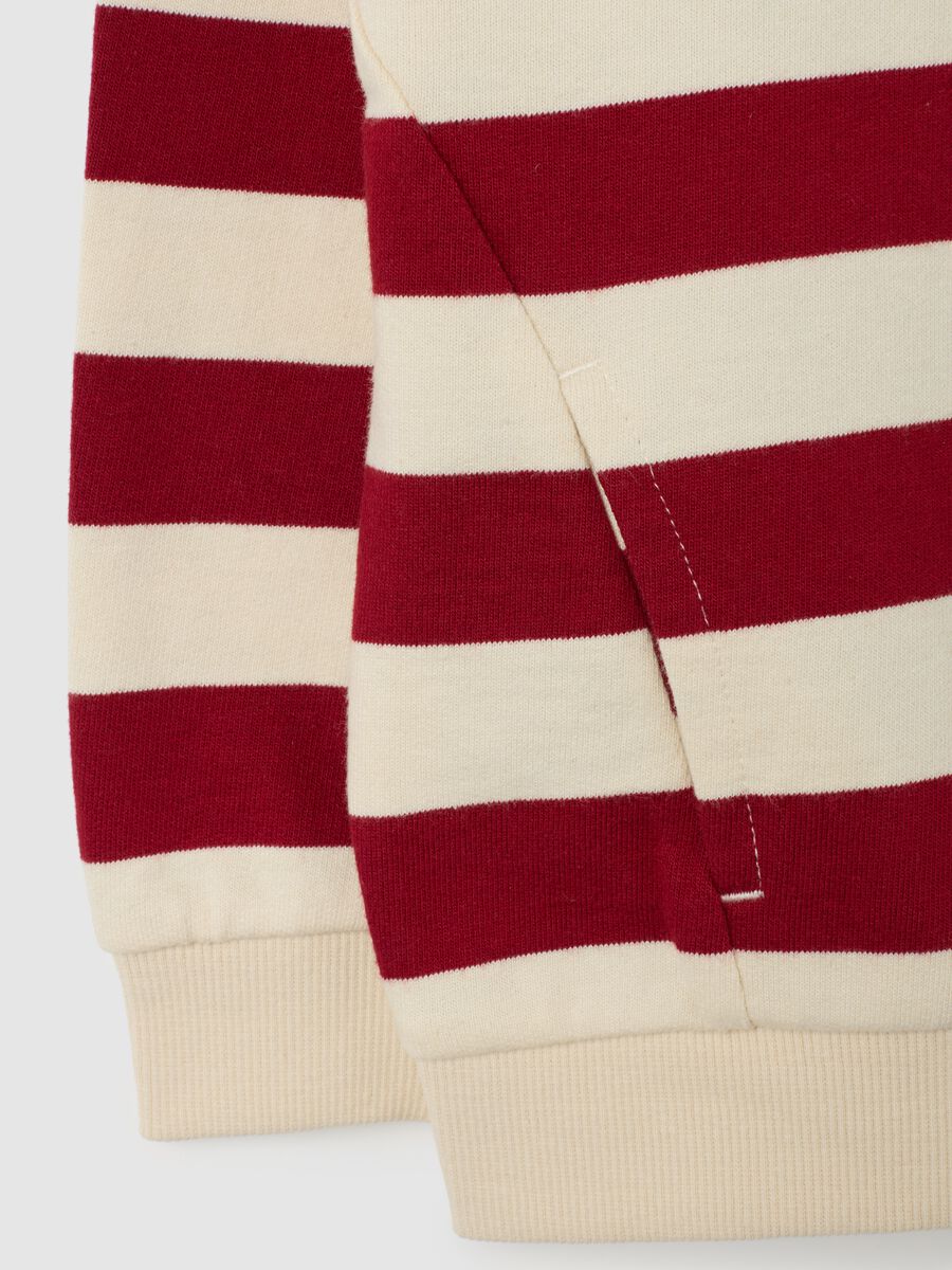 Striped Cotton Crewneck Sweatshirt_2