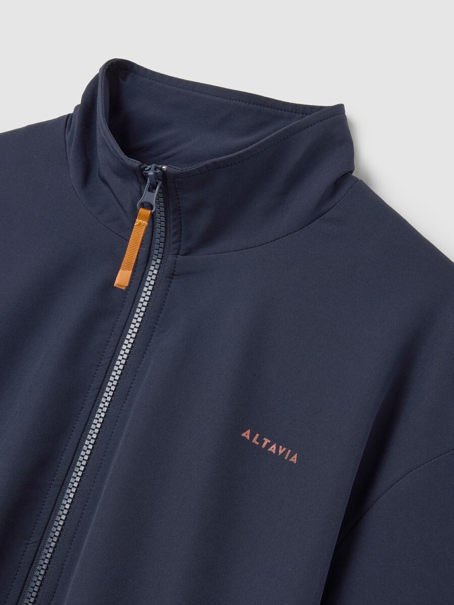 Technical fabric full-zip with contrasting profiles ALTAVIA COURT_5
