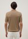 Beige pure cotton polo regular fit_2