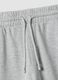 Grey cotton-blend jogger trousers, regular fit_5