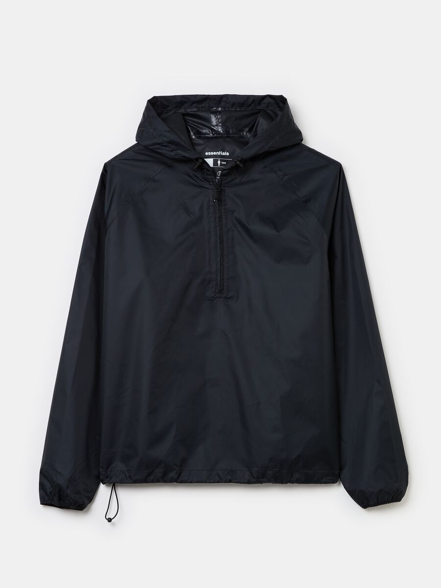 Essential waterproof half-zip jacket_4