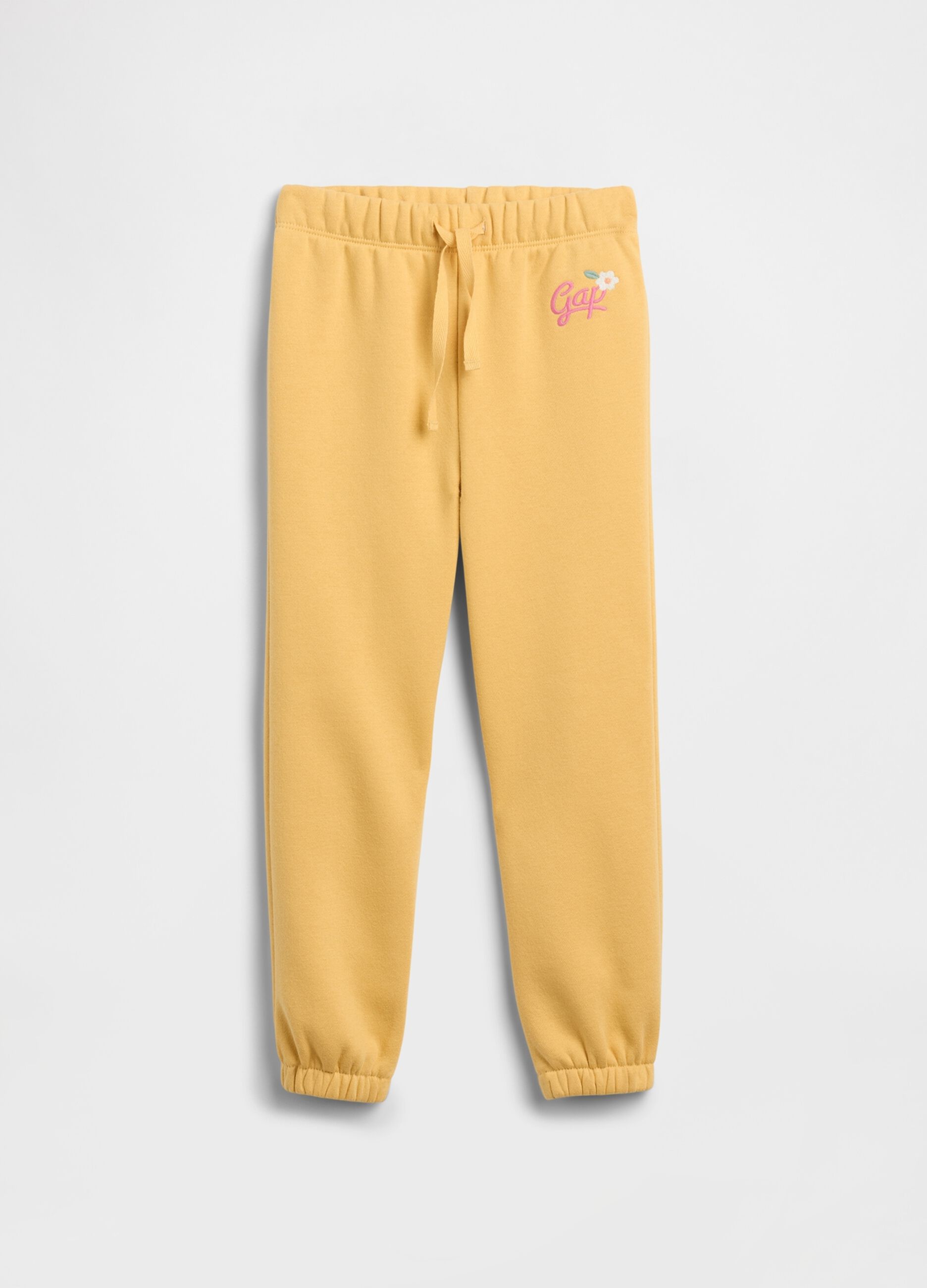 Girls' Yellow Joggers Pants