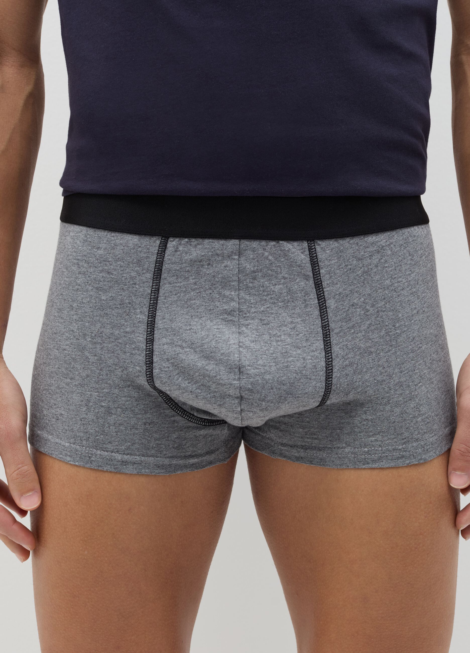 Five-pack cotton boxer shorts
