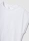 White pure cotton short-sleeve T-shirt, regular fit_6
