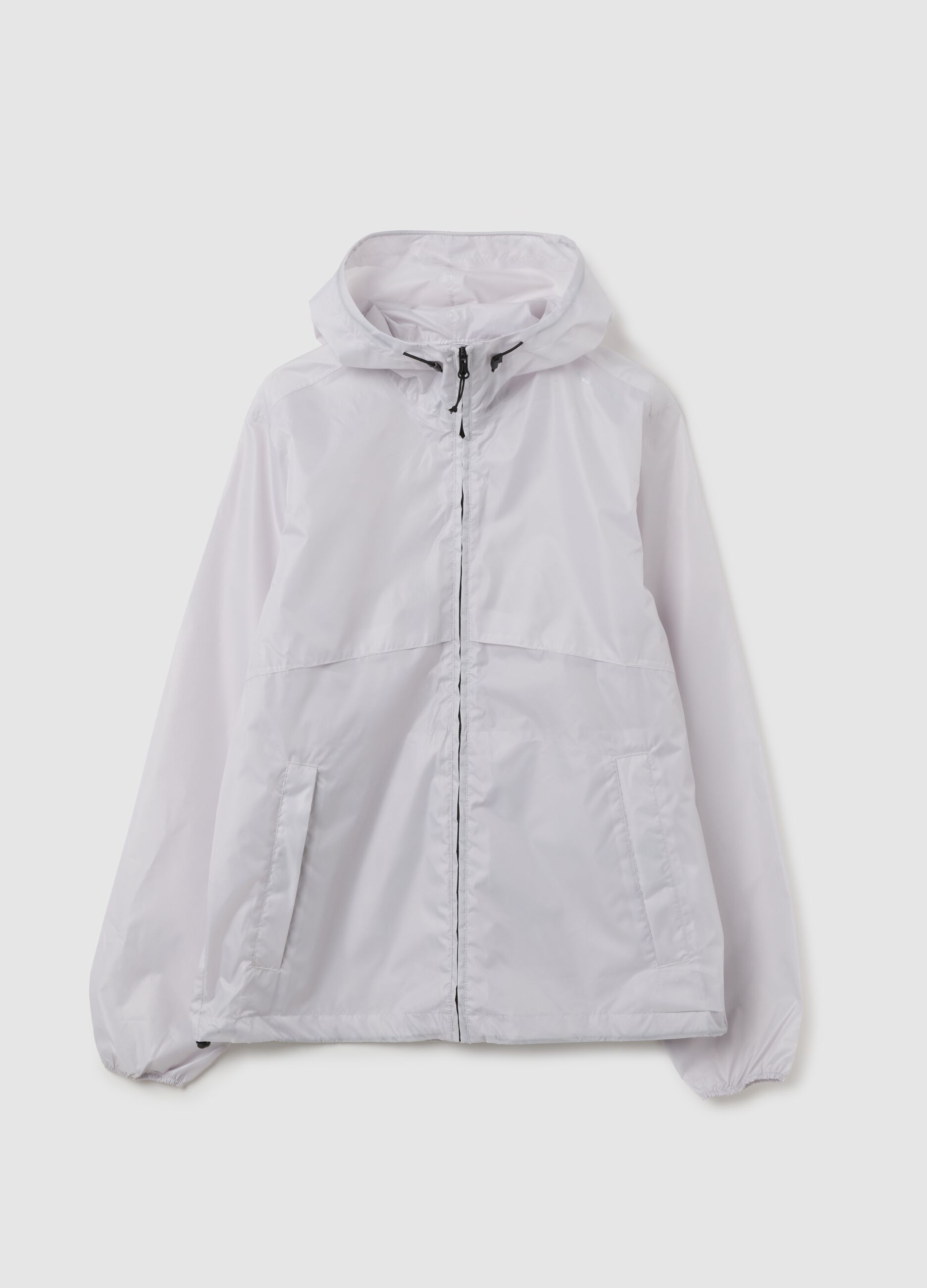 Women's White Waterproof Jacket