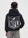 Black Hoodie NFL Cotton Blend_1